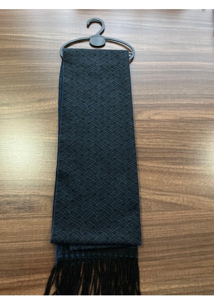 Unisex Floş Yün Desenli Şal Atkı (190 Cm) fiyatları