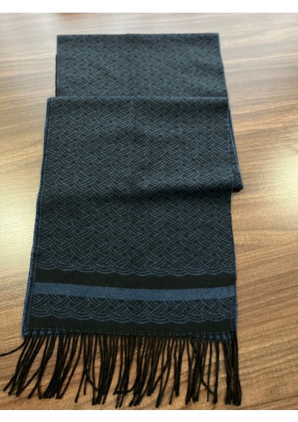 Unisex Floş Yün Desenli Şal Atkı (190 Cm) modelleri