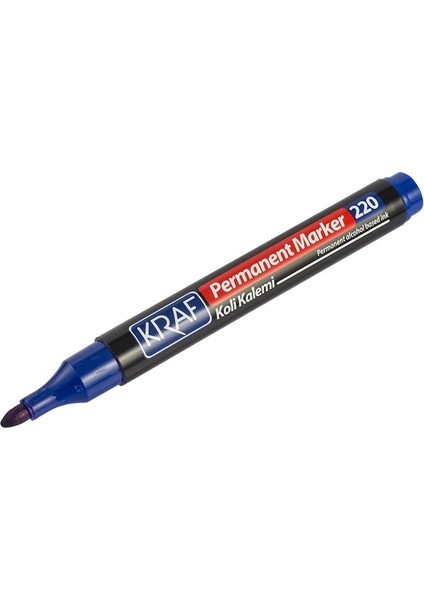 Kraf Permanent Markör Yuvarlak Uc 220 Mavi (Koli Kalemi) indirimleri