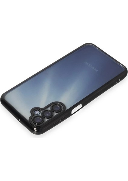 Samsung Galaxy A15 4g Kılıf Razer Lensli Silikon - Siyah modelleri