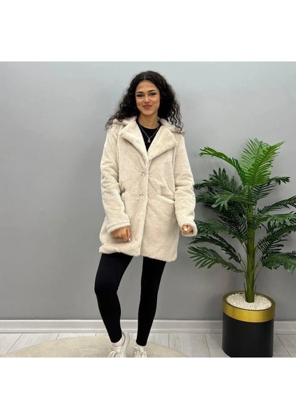 Tavşan Tüyü Kürklü Ceket