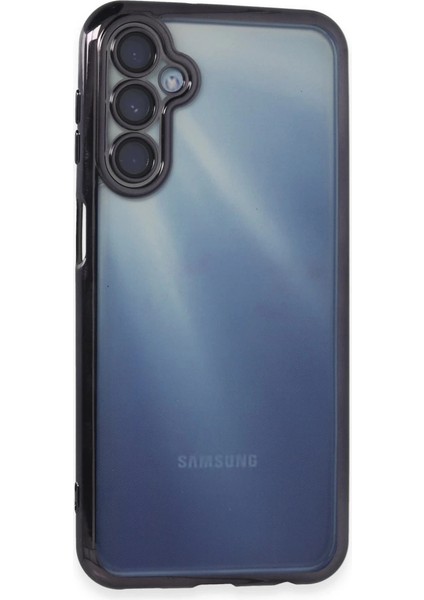 Samsung Galaxy A15 4g Kılıf Razer Lensli Silikon - Mor