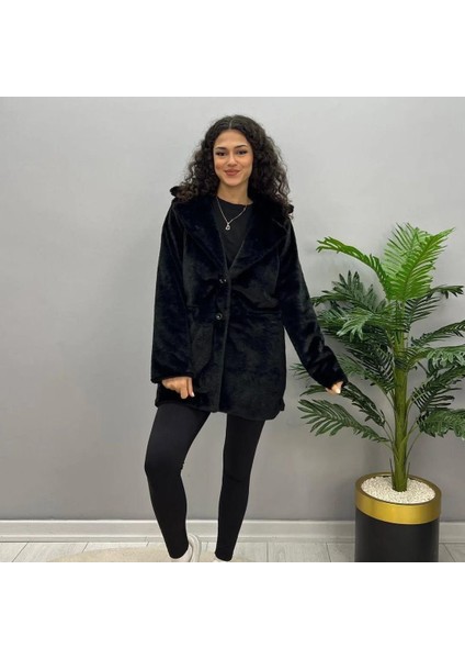 Tavşan Tüyü Kürklü Ceket