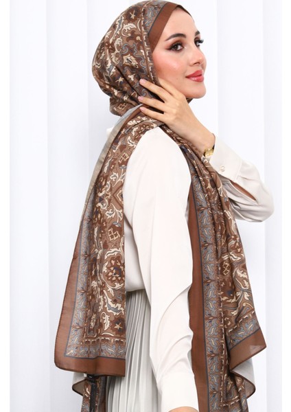 Taba Desenli Soft Dijital Şal fiyatları