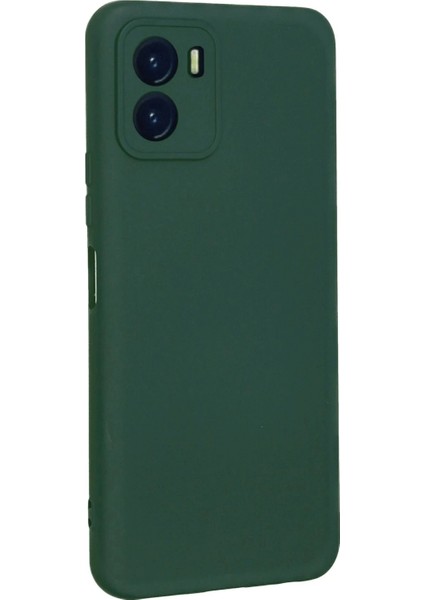 Ieg Vivo Y15S Kılıf Nano Içi Kadife Silikon - Koyu Yeşil fiyatları