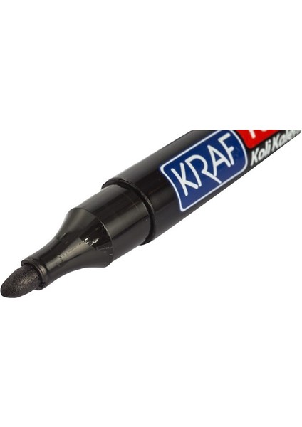 Kraf Permanent Markör Yuvarlak Uc 220 Siyah (Koli Kalemi) modelleri