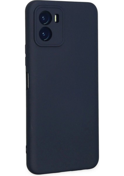 Ieg Vivo Y15S Kılıf Nano Içi Kadife Silikon - Lacivert modelleri