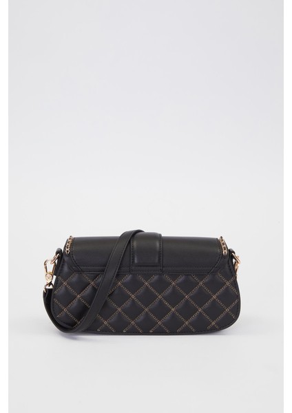 Toka Detay Kadın Omuz Çantası 930387 Siyah modelleri