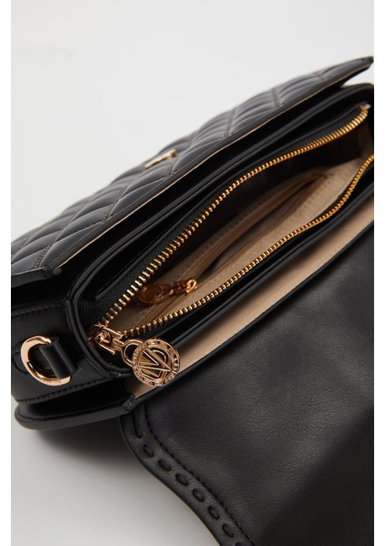 Toka Detay Kadın Omuz Çantası 930387 Siyah indirimleri