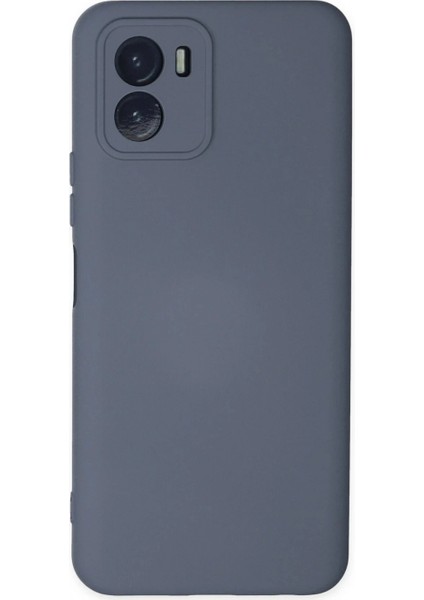 Ieg Vivo Y15S Kılıf Nano Içi Kadife Silikon - Gri