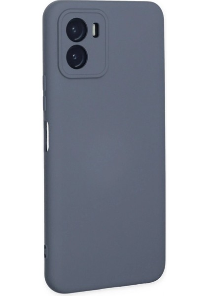 Ieg Vivo Y15S Kılıf Nano Içi Kadife Silikon - Gri modelleri