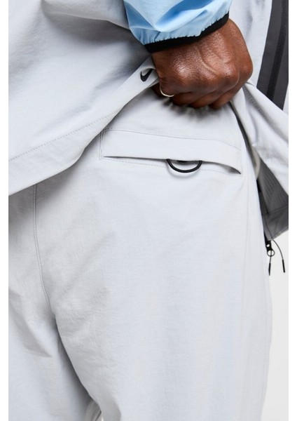 Tech Sportswear Fleece Woven Open-Hem Gri Erkek Eşofman Altı fırsatları