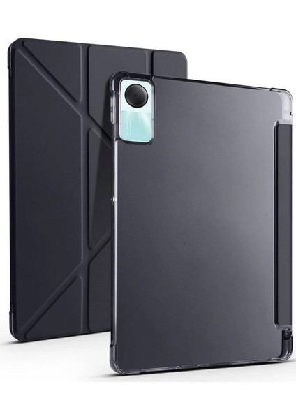 Xiaomi Redmi Pad Se 4g Kılıf Kalemlikli Mars Tablet Kılıfı - Siyah