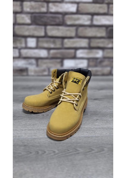 Rahat Kaymaz Kauçuk Taban Soğuğa ve Suya Dayanıklı Nubuk Bot Cat Modeli indirimleri