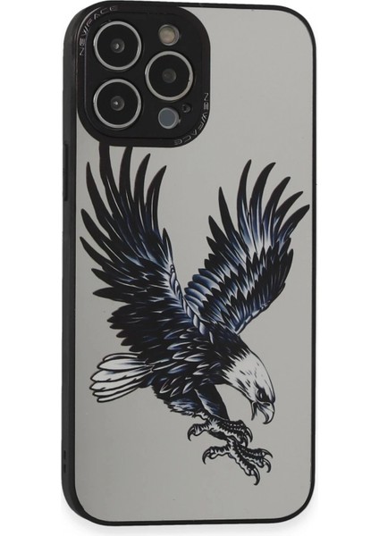 Ieg iPhone 14 Pro Kılıf Mirror Desenli Kapak - Mirror - 1