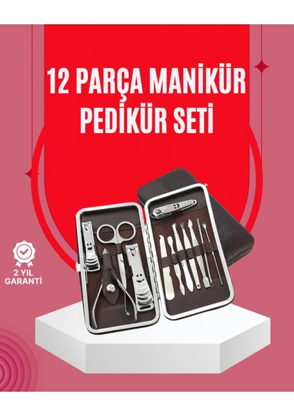 Ieg® Şık ve Dayanıklı Çok Amaçlı Kişisel 12 Bakım Seti