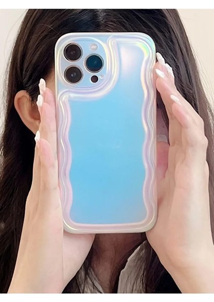 iPhone 15 Pro Max Hologramlı Zigzag Kılıf Zamanla Soyulmaz Darbeye Dayanıklı Kapak indirimleri