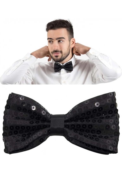 - Siyah Payetli Pullu Papyon fiyatları