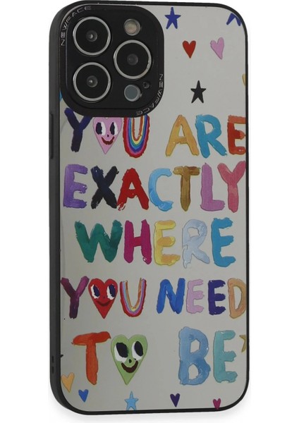 Ieg iPhone 14 Pro Kılıf Mirror Desenli Kapak - Mirror - 10