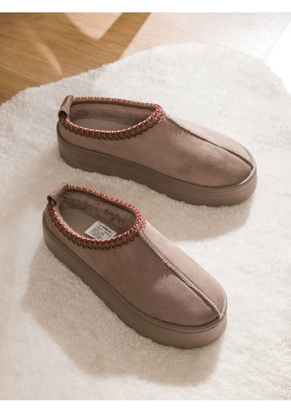 Yeni Sezon Süet Görünümlü Kadın Ev Terliği fiyatları