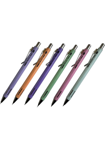 Prato Profesyonel Mekanik Kurşun Kalem Seti, 0.7mm, Pastel Renkler modelleri