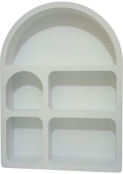 Mdf Boyalı Dekoratif Kahve Köşesi Rafı - Duvara Monte Edilebilir - Çok Amaçlı Raf fiyatları