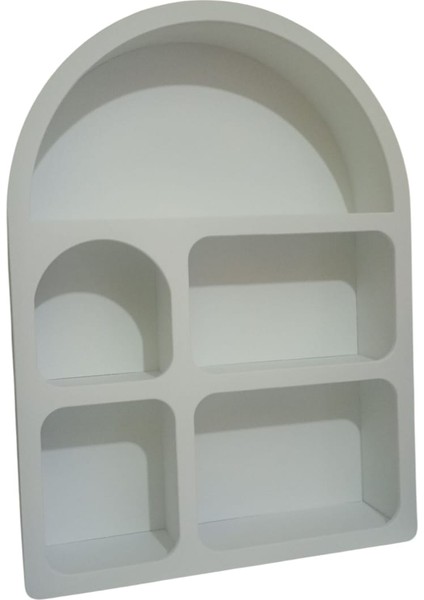 Mdf Boyalı Dekoratif Kahve Köşesi Rafı - Duvara Monte Edilebilir - Çok Amaçlı Raf fırsatları