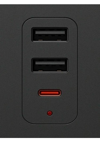 Termal Akım Korumalı 3lü Priz 2-Usb 1-Usbc 2mt Kablo Aç Kapa Anahtar 2500 Watt fırsatları