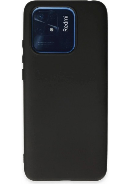 Ieg Xiaomi Redmi 10C Kılıf First Silikon - Siyah