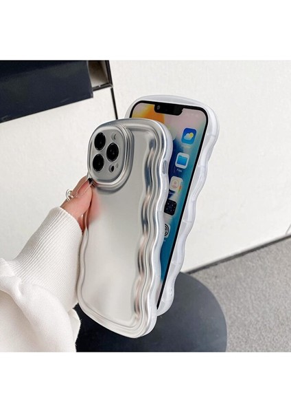 Iphone 15 Pro Max Için Metalik Gümüş Mat Moda Telefon Kılıfları Lüks Kaplama Silikon Koruyucu Kapak fiyatları