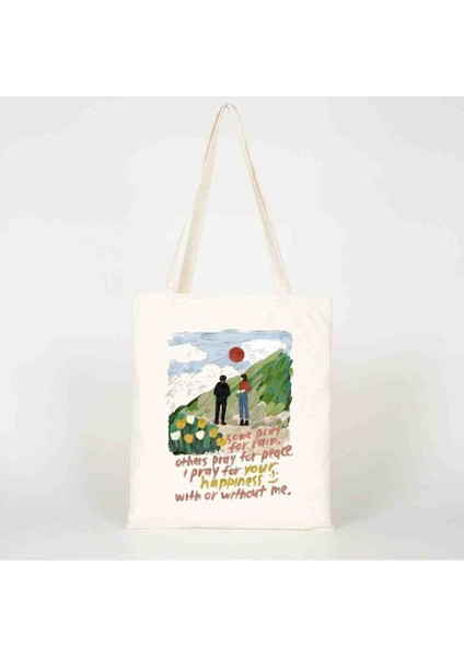 Baskılı Canvas Çanta