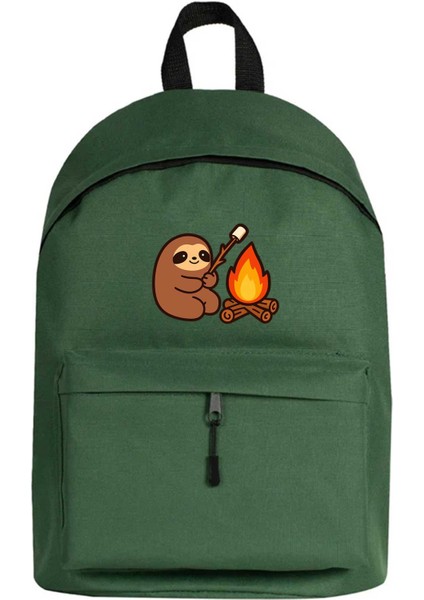 Camp Cute Sırt Çantası Yeşil Renk