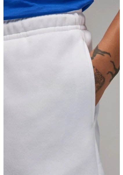 Jordan Brooklyn Fleece Short Beyaz Pamuklu Erkek Şort fırsatları