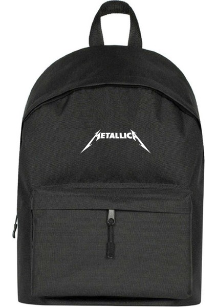 Metallica Classic Logo Sırt Çantası Siyah Renk