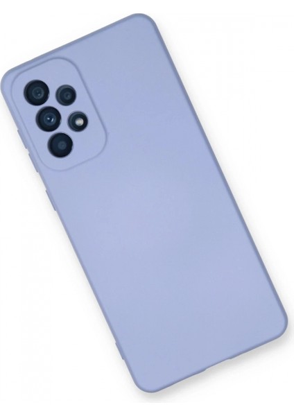 Samsung Galaxy A33 5g Kılıf Nano Içi Kadife Silikon - Lila modelleri