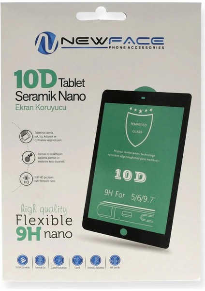 Bfs Samsung Galaxy T720 Tab S5E 10.5 Tablet 10D Seramik Nano