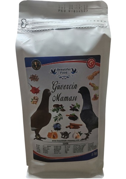 Güvercin Maması 1 kg Beautiful Food Kuş Maması