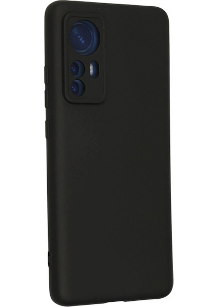 Xiaomi Mi 12 Kılıf Nano içi Kadife Silikon - Siyah modelleri