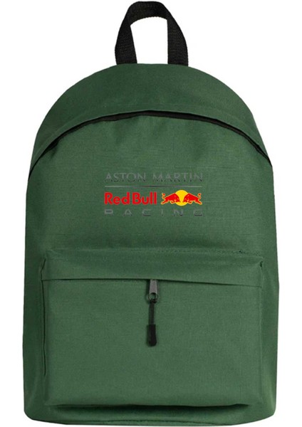 Aston Martin Redbull Racing Sırt Çantası Yeşil Renk