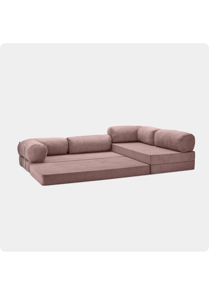 300X200 Teddy Serisi Köşe Açık Uzanma Modüler Koltuk | Yıkanabilir Corduroy Kumaş | Çok Fonksiyonlu Yer Yatağıyeny Fitilli Kadife | Köşe Koltuk | 160X160 Köşe Takımı | Modüler Köşe Takımı fiyatları