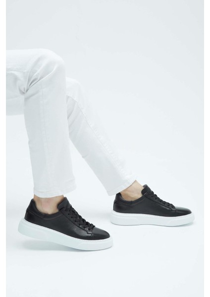 Iç Dış Hakiki Deri Zr Model Siyah Erkek Sneakers fiyatları