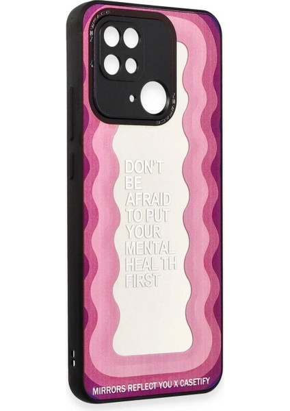Ieg Xiaomi Redmi 10C Kılıf Mirror Desenli Kapak - Mirror - 11