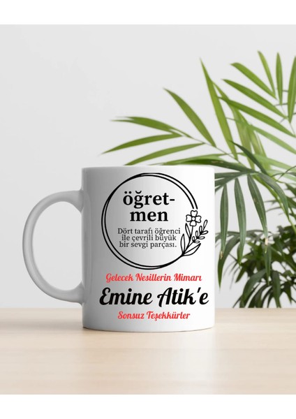 24KASIM Öğretmenler Günü Için Kişiye Özel Çift Yön Baskılı Kupa Bardak fiyatları