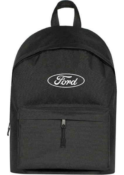 Ford Logo Text Sırt Çantası Siyah Renk