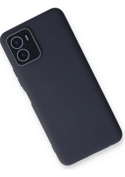 Vivo Y15S Kılıf Lansman Glass Kapak - Lacivert fiyatları