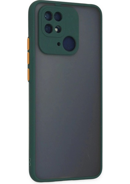 Xiaomi Redmi 10C Kılıf Montreal Silikon Kapak - Yeşil modelleri