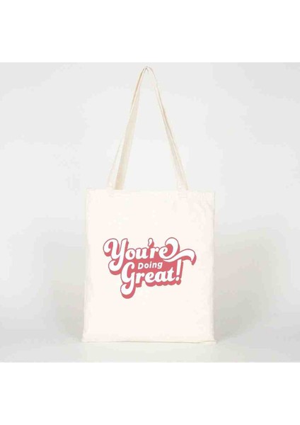 Baskılı Canvas Çanta