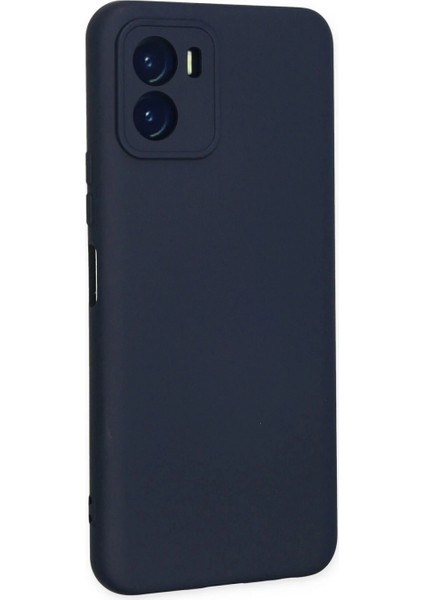 Vivo Y15S Kılıf Nano Içi Kadife Silikon - Lacivert modelleri