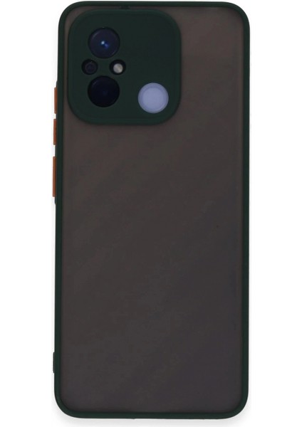Xiaomi Redmi 12C Kılıf Montreal Silikon Kapak - Yeşil