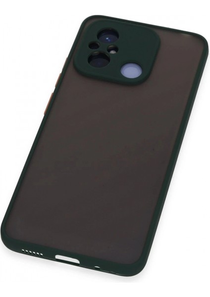 Xiaomi Redmi 12C Kılıf Montreal Silikon Kapak - Yeşil modelleri
